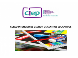 Curso intensivo - Gestión de Centros Educativos - Sábado 6 de agosto